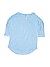 Tresics Blue 3/4 Sleeve Top Size 10 - 12 - photo 1