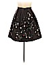 H&M 100% Polyester Black Casual Skirt Size 6 - photo 2