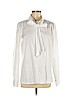Petersyn 100% Cotton White Long Sleeve Button-Down Shirt Size M - photo 1