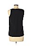 H&M 100% Polyester Black Sleeveless Blouse Size 6 - photo 2