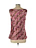 Classiques Entier 100% Silk Pink Sleeveless Silk Top Size L - photo 2