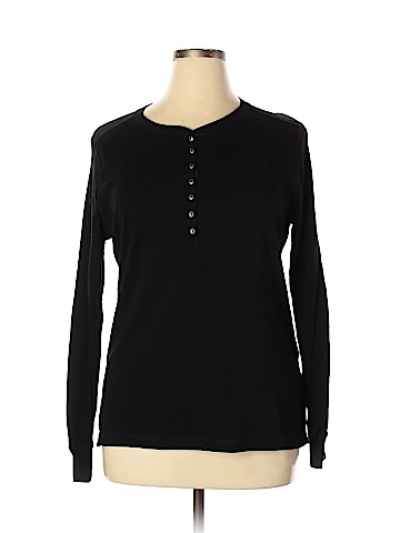 Lauren by Ralph Lauren Long Sleeve Henley (view 1)