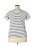 J. Crew Factory Store 100% Cotton White Short Sleeve Top Size XXL - photo 2