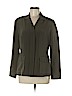 Doncaster Green Silk Blazer Size 8 - photo 1