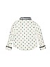 Janie and Jack 100% Cotton White Long Sleeve Button-Down Shirt Size 4 - photo 2