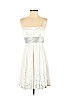 Jump Apparel 100% Polyester White Cocktail Dress Size 5 - 6 - photo 1
