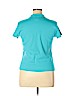 Talbots 100% Cotton Blue Short Sleeve Polo Size XL - photo 2