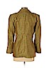 Linda Allard Ellen Tracy 100% Linen Green Blazer Size 4 - photo 2