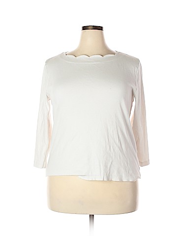 J. Crew Factory Store Long Sleeve Top (view 1)