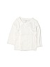 Carter's 100% Cotton Solid White Cardigan 3-6 MO / 6 MO - photo 1