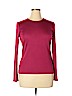 Ann Taylor Pink Long Sleeve T-Shirt Size XL - photo 1