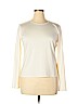 Magaschoni Ivory Long Sleeve T-Shirt Size XL - photo 1