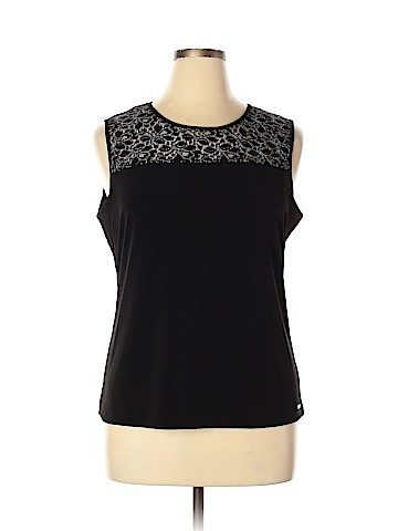 Calvin Klein Sleeveless Blouse (view 1)