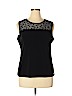 Calvin Klein Black Sleeveless Blouse Size XL - photo 1