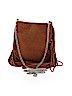 Ecote 100% Leather Brown Leather Crossbody Bag One size - photo 1