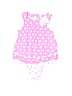 First Impressions 100% Cotton Pink Short Sleeve Onesie Size 0-3 mo - photo 1
