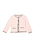 Janie and Jack 100% Cotton Solid Pink Cardigan Size 3 - photo 1