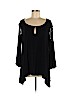 Cable & Gauge Black 3/4 Sleeve Top Size XL - photo 1