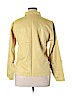 Chico's 100% Polyester Yellow Long Sleeve Blouse Size XL (3) - photo 2