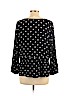 Ann Taylor LOFT 100% Polyester Black Long Sleeve Blouse Size L (petite) - photo 2