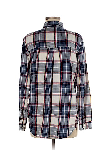 American Eagle Outfitters Long Sleeve Button-Down Shirt (view 2)