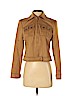David Meister Tan Denim Jacket Size 4 - photo 1