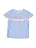 Crewcuts 100% Cotton Blue Short Sleeve Top Size 10 - photo 1