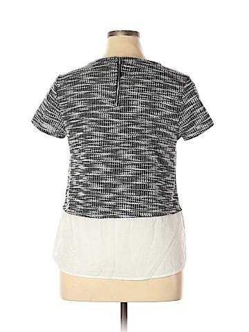 Maison Jules Short Sleeve Blouse (view 2)