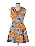 ASOS Orange Casual Dress Size 14 - photo 2