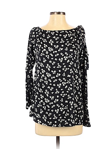 Lewit Long Sleeve Silk Top (view 1)