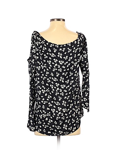 Lewit Long Sleeve Silk Top (view 2)