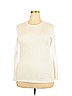 Mossimo White Long Sleeve Top Size 2X - photo 1