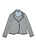 Tommy Hilfiger Solid Gray Blazer Size 14 - photo 1
