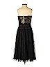 Carmen Marc Valvo Black Cocktail Dress Size 6 - photo 2