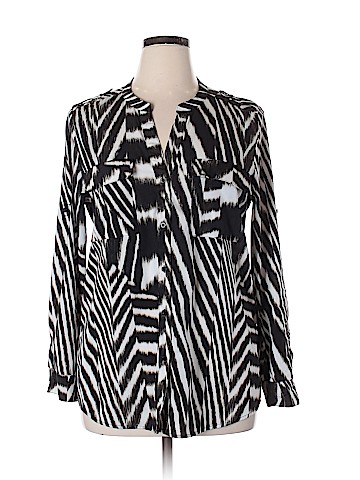 Calvin Klein Long Sleeve Blouse (view 1)