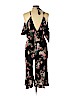 Patrons of Peace 100% Rayon Black Jumpsuit Size L - photo 2