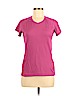 Adidas 100% Polyester Pink Active T-Shirt Size M - photo 1