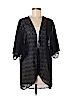 Charlotte Russe 100% Polyester Black Kimono Size M - photo 1