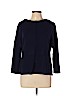 Jigsaw 100% Cotton Blue 3/4 Sleeve Top Size L - photo 1