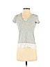 Vince Camuto Gray Short Sleeve Top Size XXS - photo 1