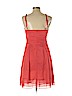 Nanette Lepore 100% Silk Red Cocktail Dress Size 10 - photo 2