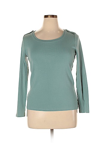 Ann Taylor Long Sleeve T-Shirt (view 1)