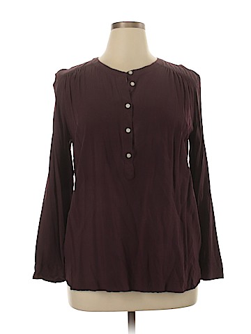 Ann Taylor LOFT Long Sleeve Blouse (view 1)