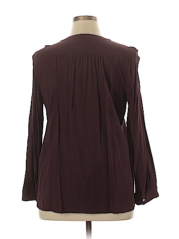 Ann Taylor LOFT Long Sleeve Blouse (view 2)