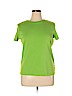 Chico's Green Short Sleeve T-Shirt Size XL (3) - photo 1