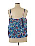 Old Navy 100% Polyester Blue Sleeveless Blouse Size XL - photo 2