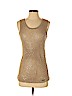 MICHAEL Michael Kors Tan Sleeveless Top Size XS - photo 1
