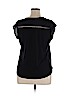 The Limited 100% Polyester Black Short Sleeve Blouse Size XL - photo 2