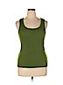 Old Navy 100% Cotton Green Tank Top Size XL - photo 1