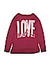 Justice Burgundy Pullover Sweater Size 14 - photo 1